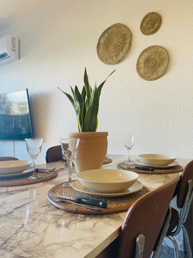 Appart' T2 Cosy Balcon Parking - 200M De La Mer Apartment อาร์เจเลส-ซัวร์-แมร์ ภายนอก รูปภาพ