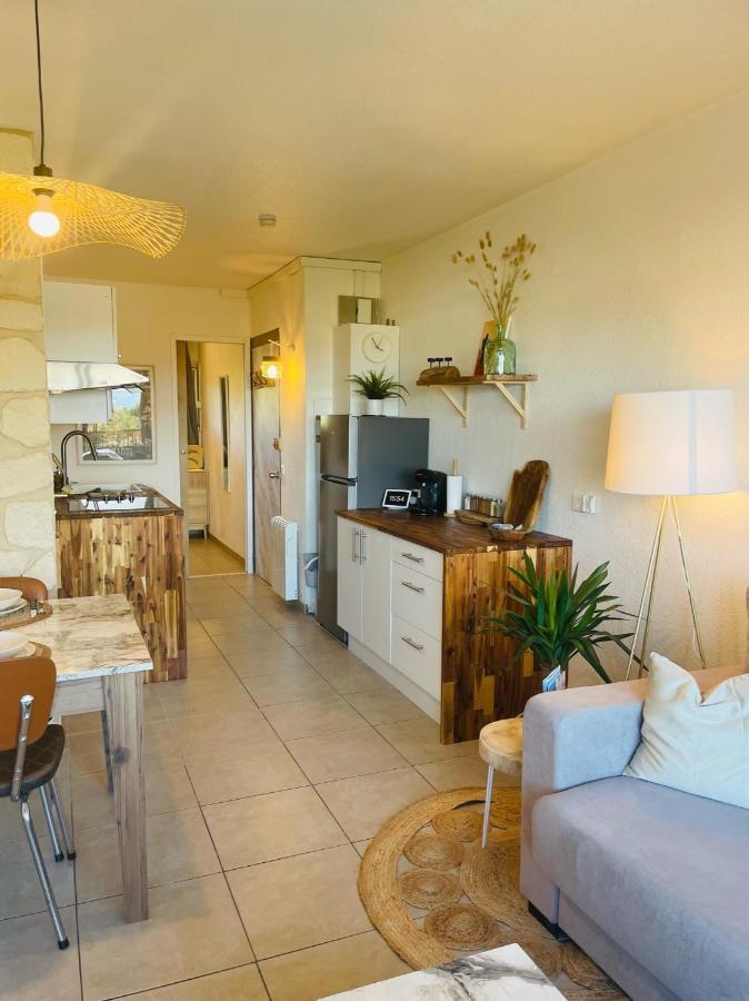 Appart' T2 Cosy Balcon Parking - 200M De La Mer Apartment อาร์เจเลส-ซัวร์-แมร์ ภายนอก รูปภาพ
